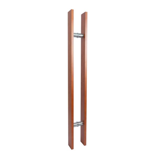 Timber entrance door pull handle, Gladstone Series, 1200 mm