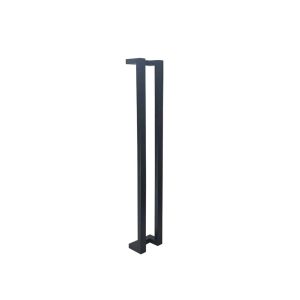 100 CM Satin Matt Black Push Pull Handles | Milton Series