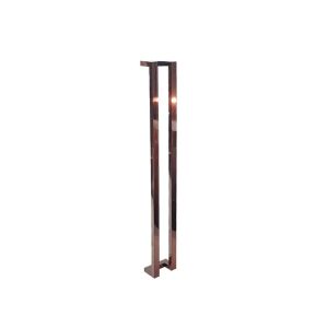 120 CM Polished Rose Gold Entrance Door Handles | Milton Series