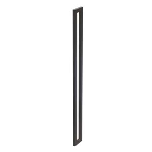 150 CM Satin Black Entrance Door Handles | Dalton Series