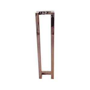 600 MM Rose Gold Polished Front Door Handles | Milton Series