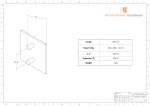 ART DECO ANTIQUE COPPER Entrance Handles 200x200 mm | Royce Series
