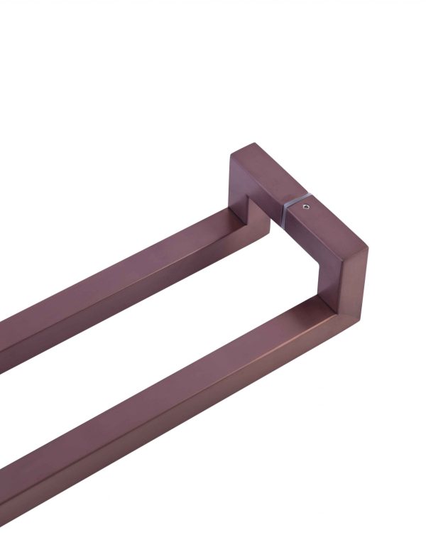 60cm ROSE GOLD SATIN Push Pull Handle | Milton Series